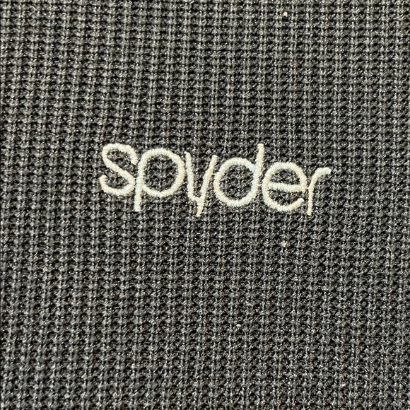 Spyder Black Jacket with Neon Pink Zipper - Picture 3 of 10